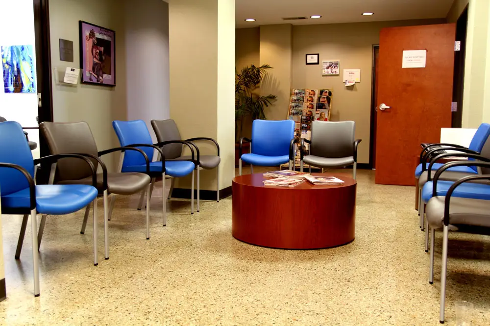Reception at Prism Health North Texas Administration, Deep Ellum, Dallas