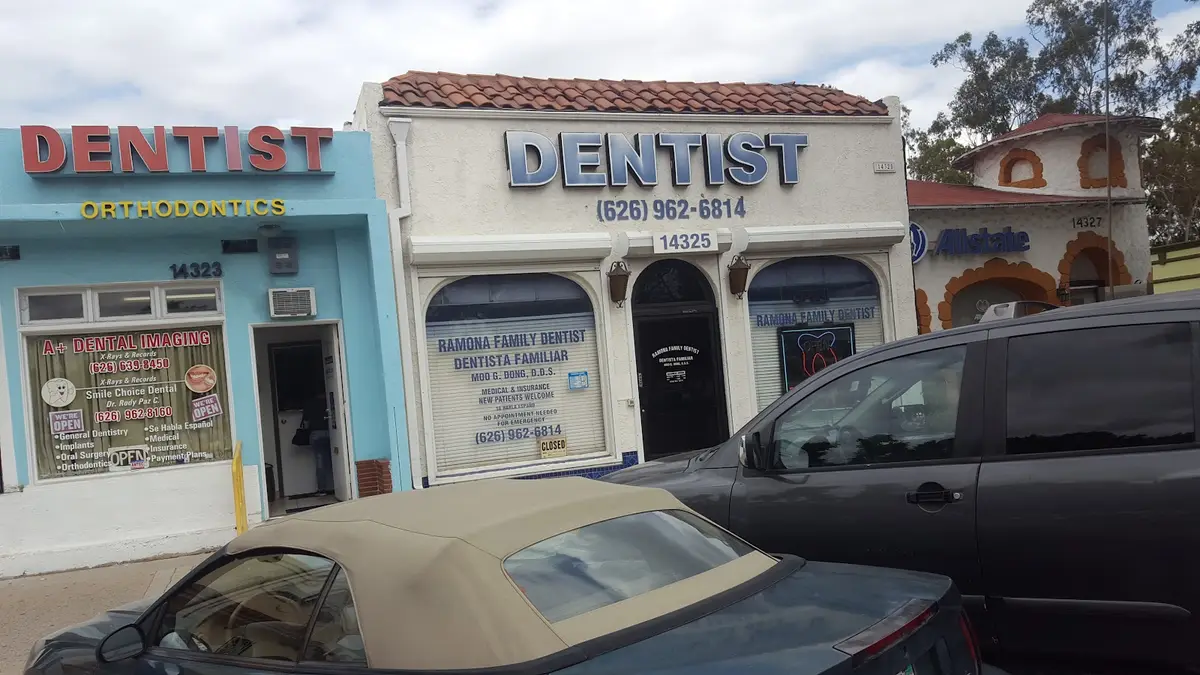 Front entrance of Ramona Family Dentistry, Baldwin Park, Baldwin Park