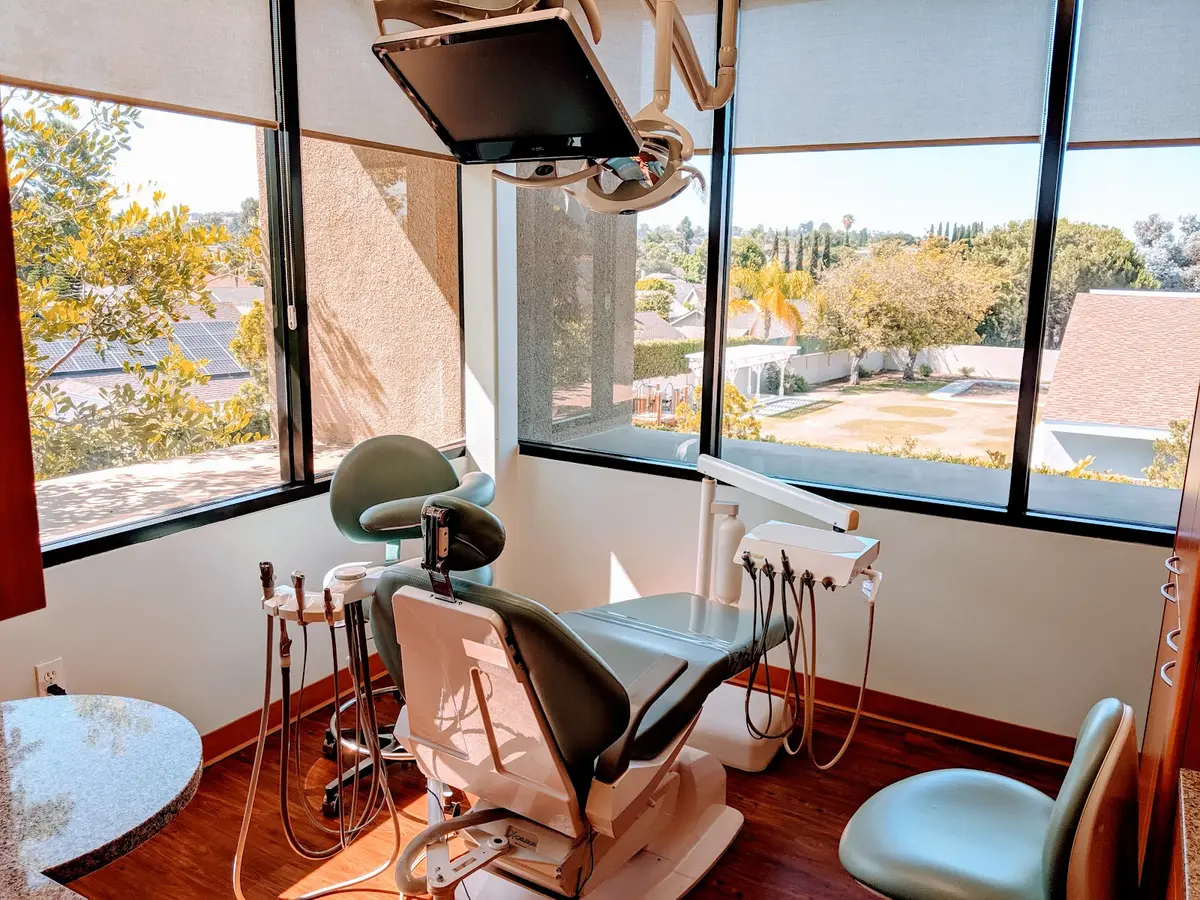 Treatment room at Randall Family Dental, Laguna Hills, Laguna Hills