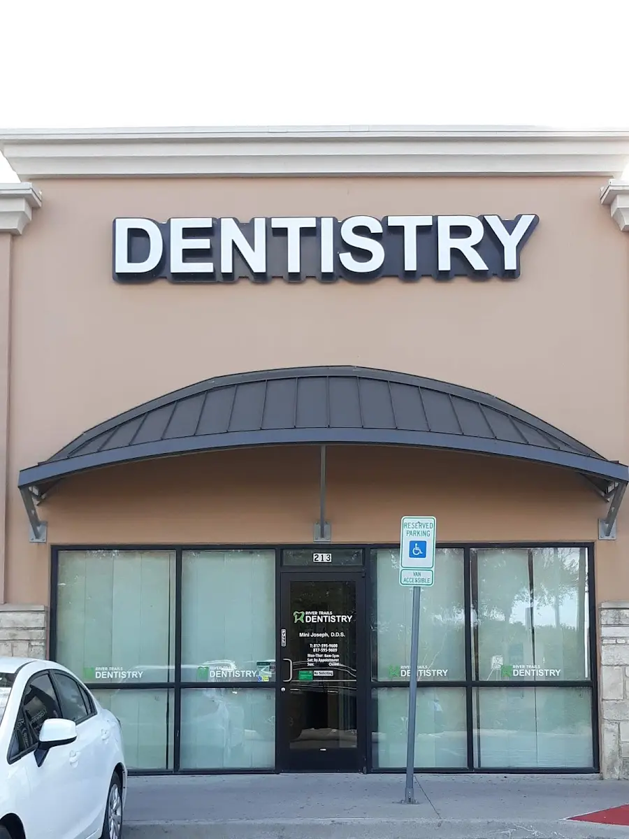Reception at River Trails Dentistry, Eastchase, Fort Worth