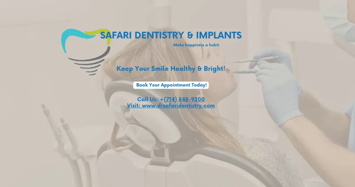 Treatment room at Safari Dentistry & Implants, Huntington Beach, Huntington Beach