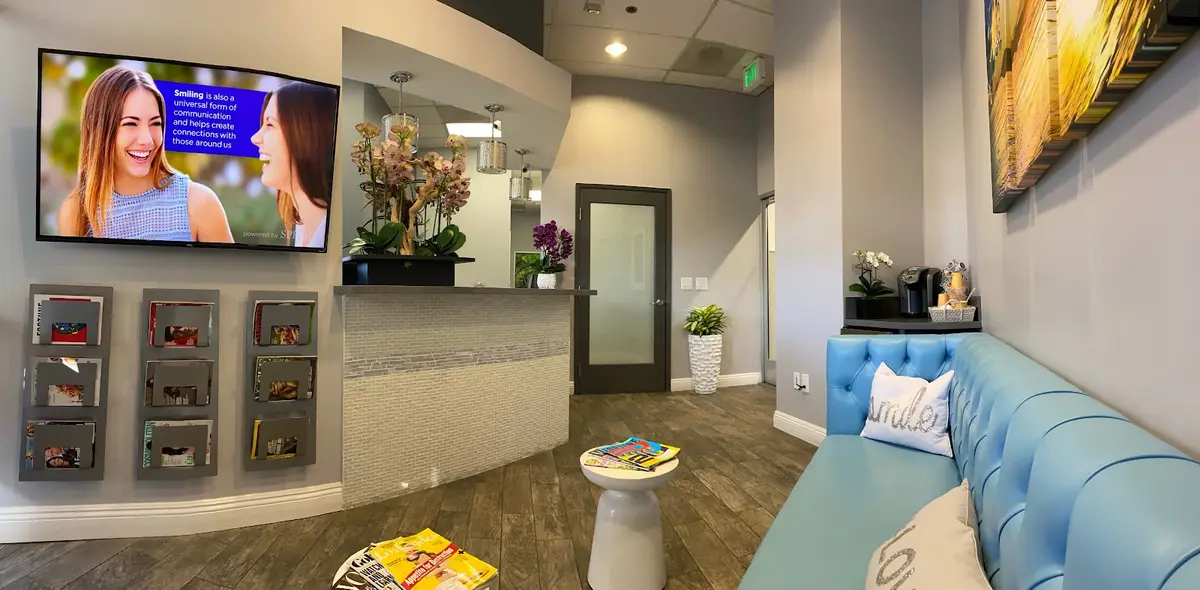 Reception at Santa Monica LiveWell Dentistry, Santa Monica, Los Angeles