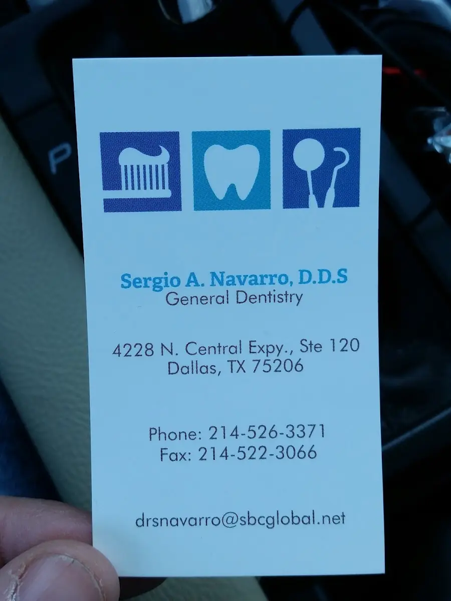 Reception at Sergio A. Navarro DDS, Oak Lawn, Dallas