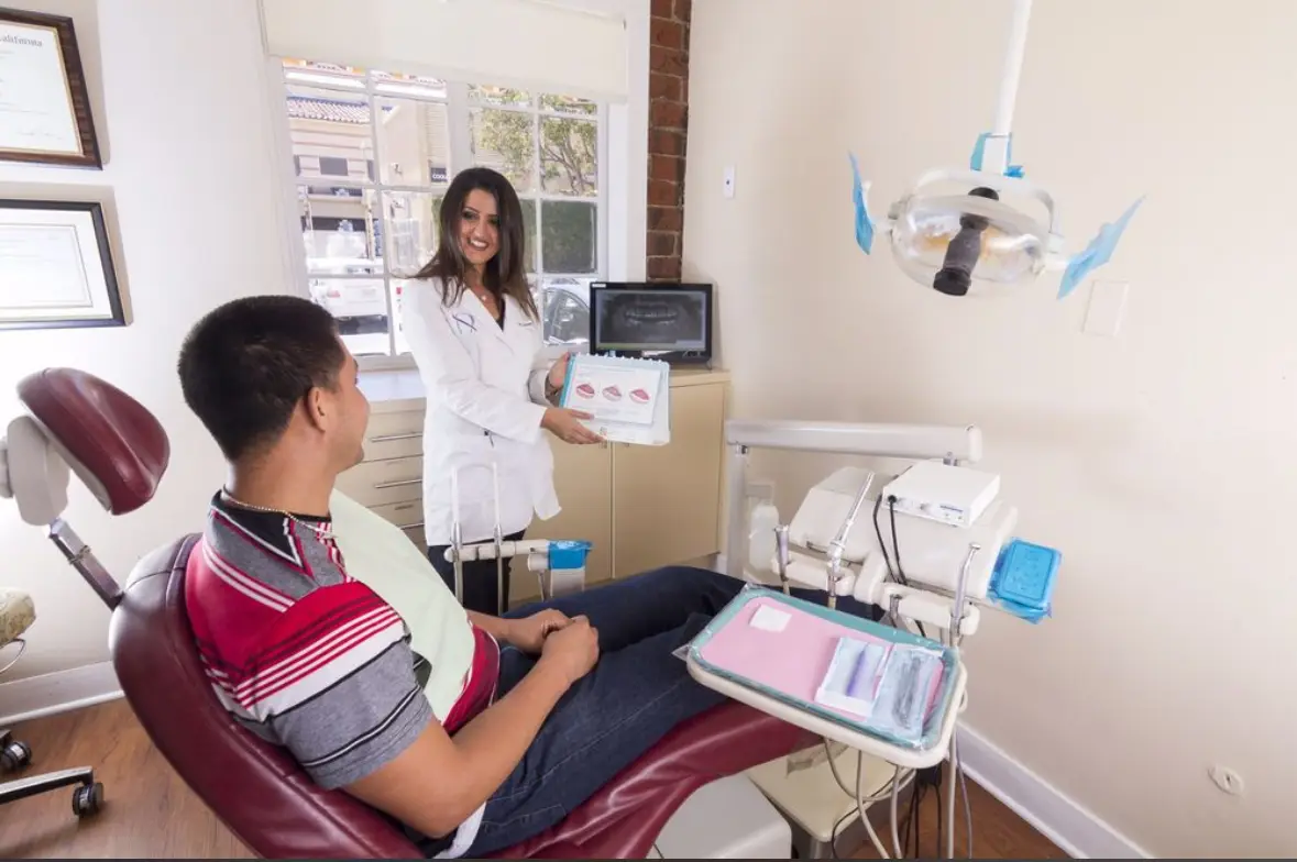 Chairside at Shahram Sayedna DDS, Westwood, Los Angeles