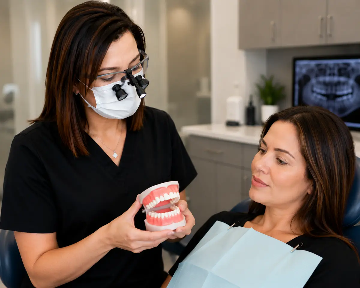 Chairside at Smile Avenue Dental Group, Pico Rivera, Pico Rivera