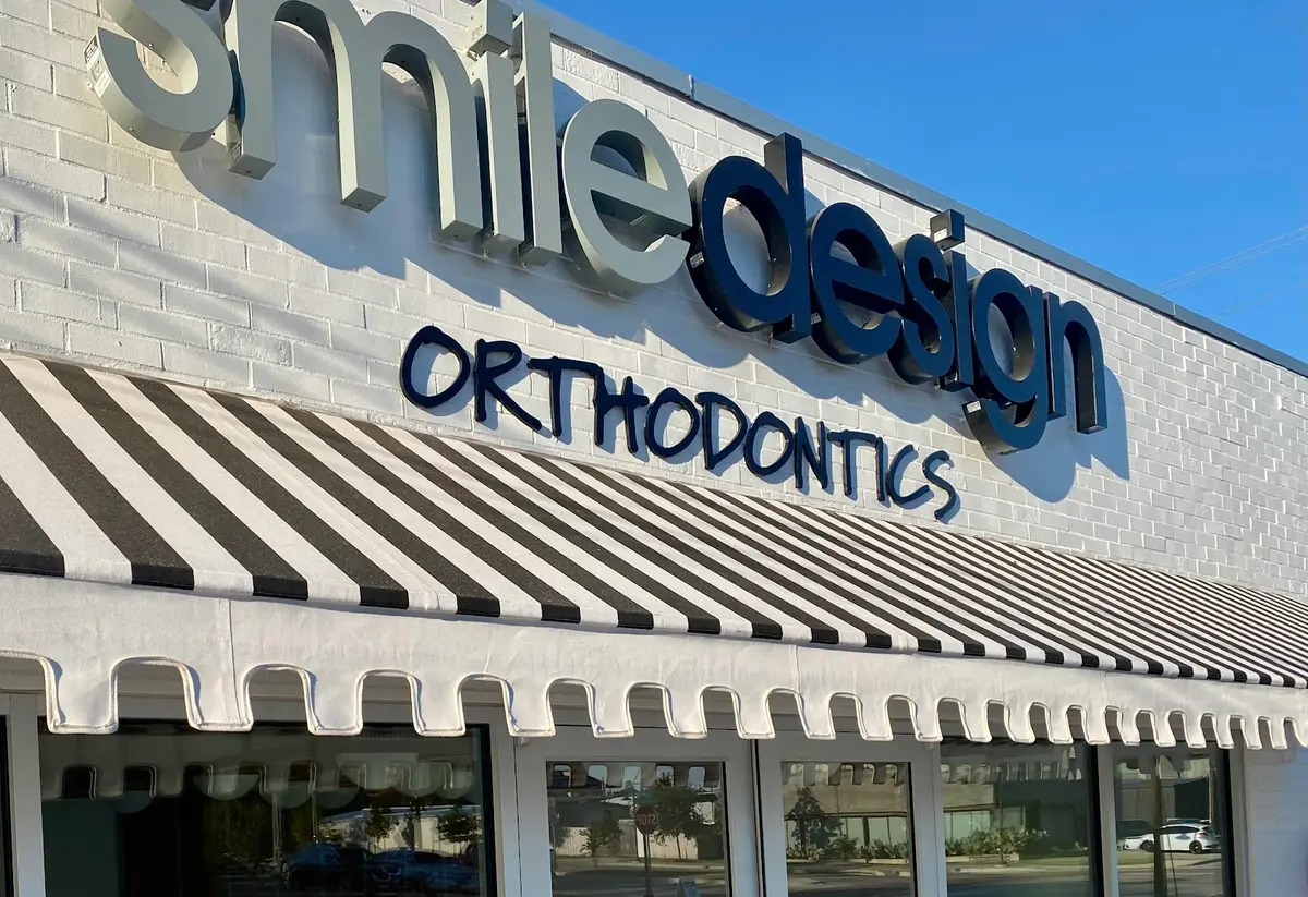 Front entrance of Smile Design Orthodontics, Bishop Arts, Dallas
