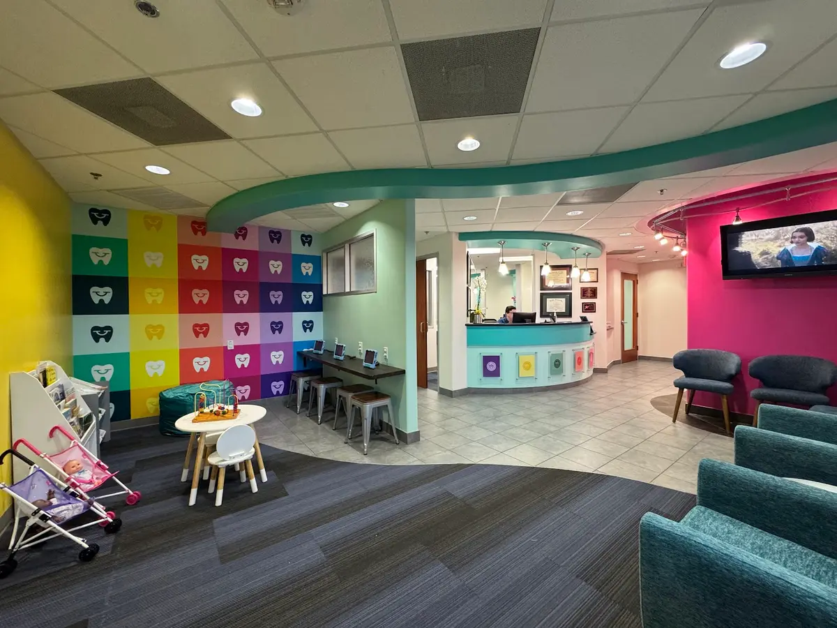 Treatment room at Smiles for Kids Pediatric Dentistry, Northwest Houston, Houston