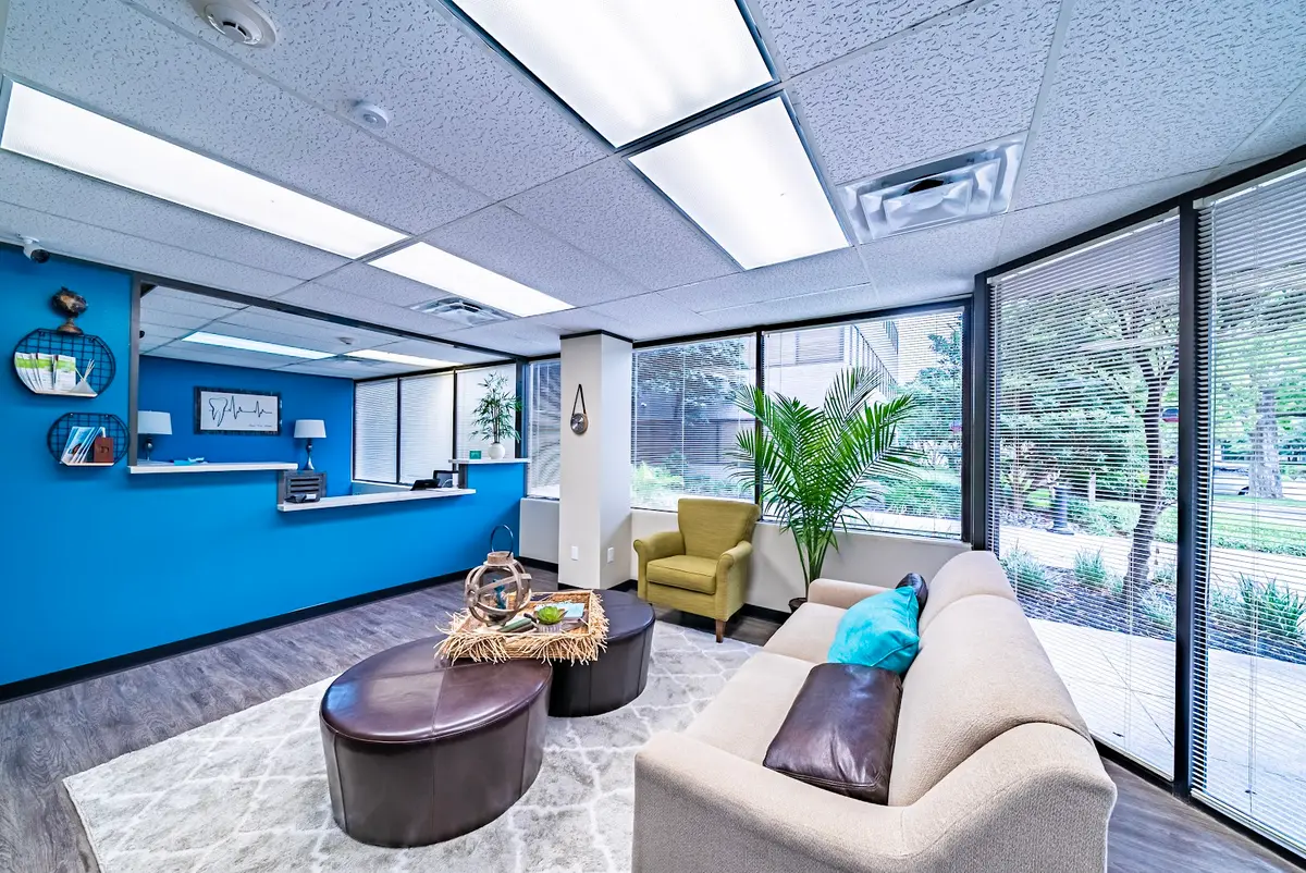Reception at Snow Tree Dental, Mid West, Houston