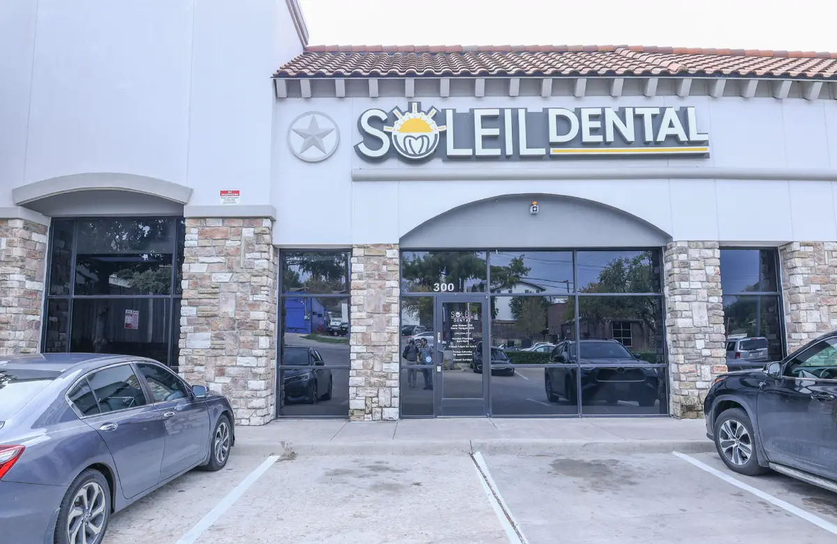 Reception at Soleil Dental, Oak Lawn, Dallas