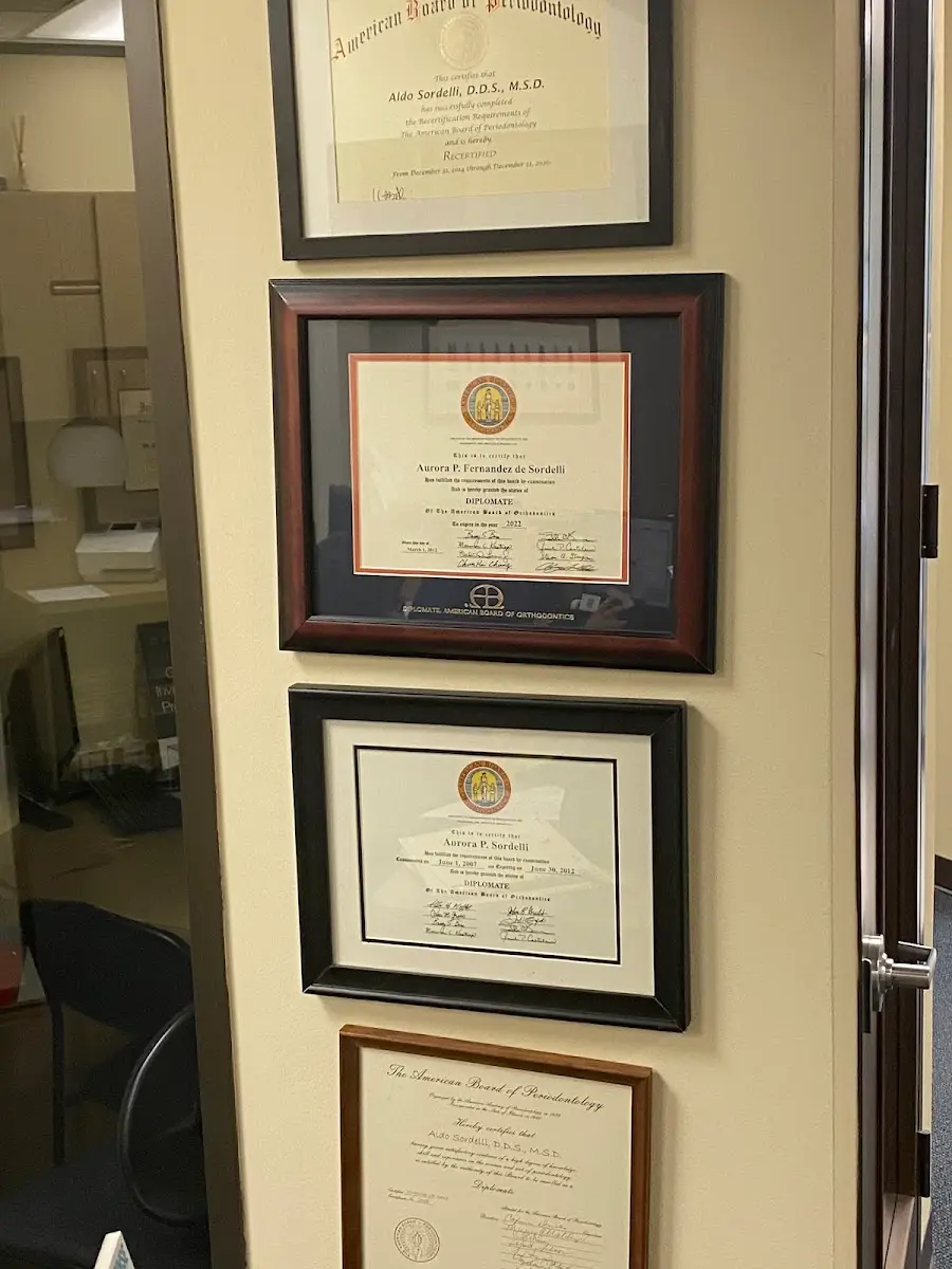 Reception at Sordelli Orthodontics and Periodontics, Energy Corridor, Houston