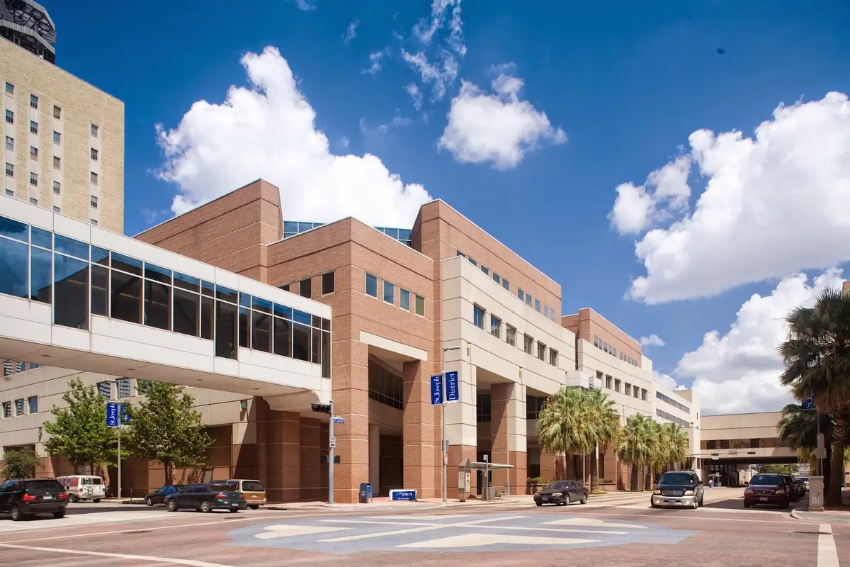 Waiting area at St. Joseph Medical Center, Midtown Houston, Houston