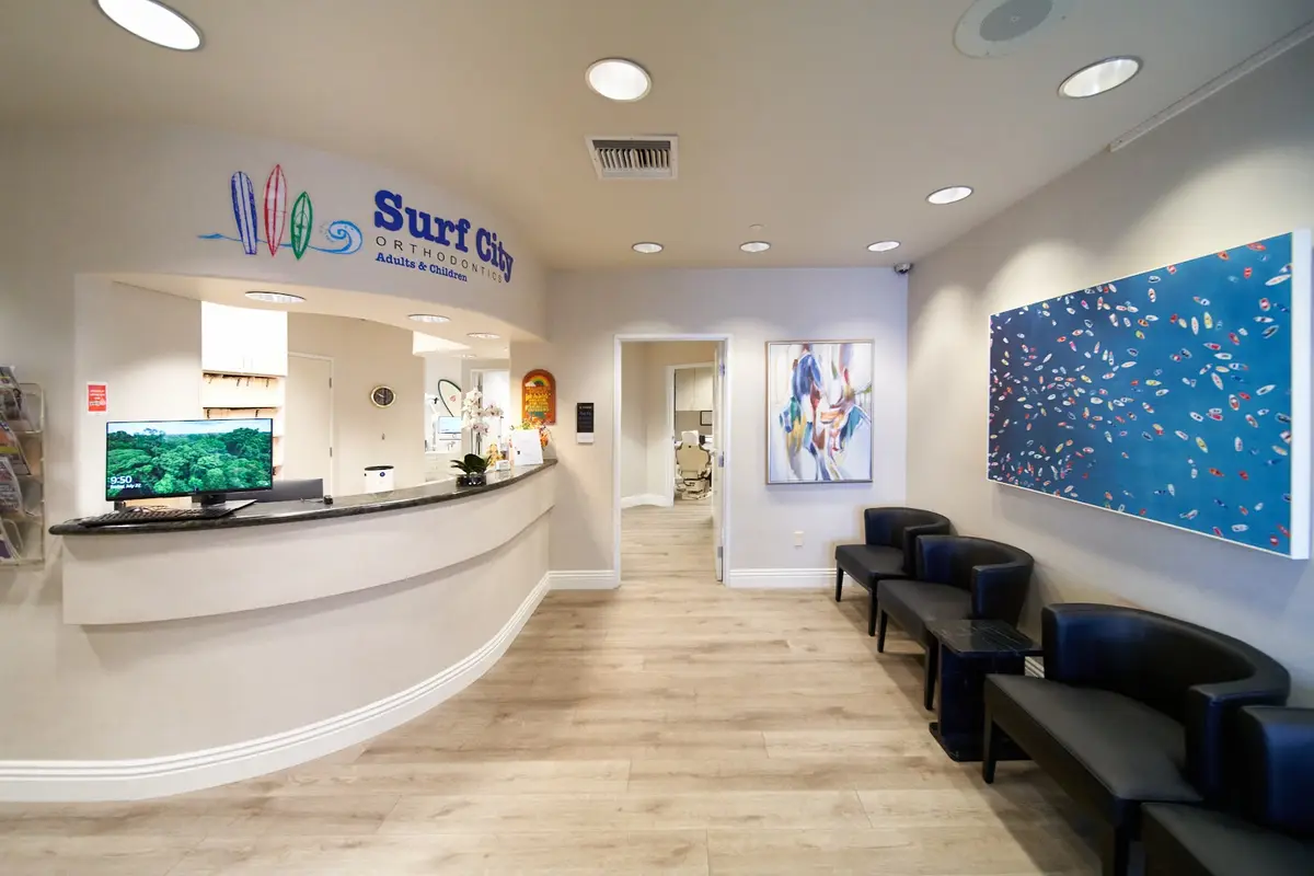 Waiting area at Surf City Orthodontics, Huntington Beach, Huntington Beach