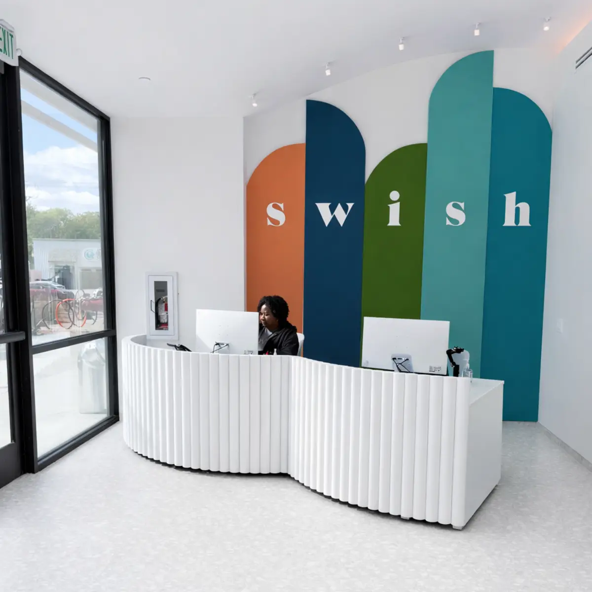 Reception at Swish Dental - Kirby, Upper Kirby, Houston