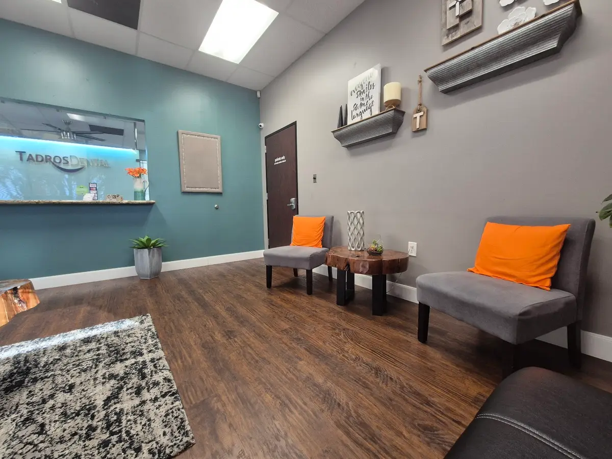 Chairside at Tadros Dental, Willowbrook, Houston