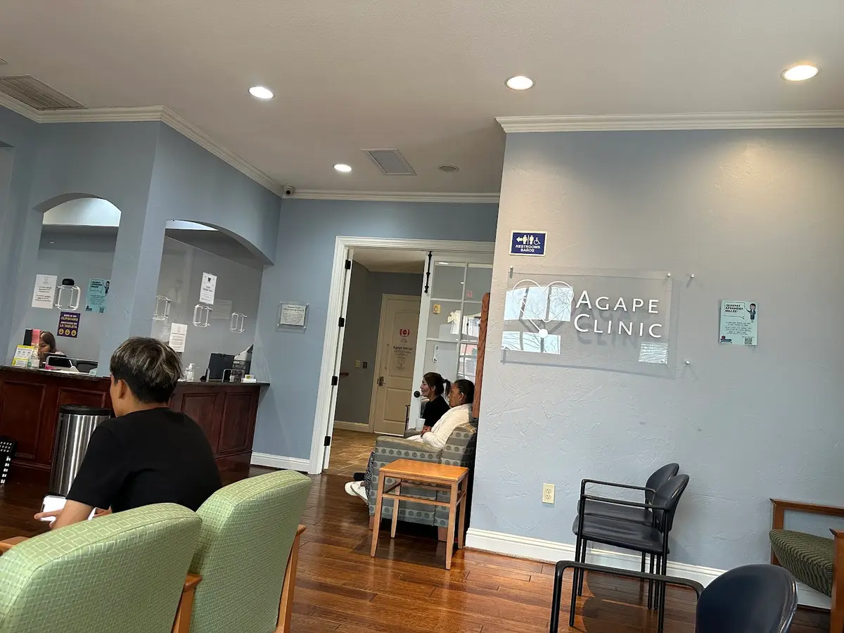 Waiting area at The Agape Clinic, Downtown Dallas, Dallas