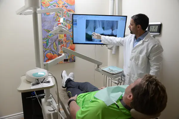 Treatment room at The Tender Dentist, Woodland Hills, Woodland Hills