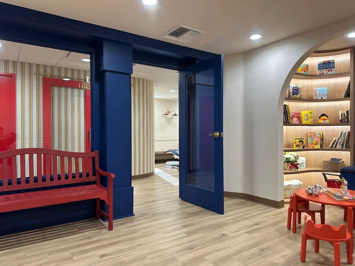 Reception at The Tickled Tooth Kids Dental + Ortho Glendale (Previously David A. Chin, D.D.S. & Associates), Glendale, Glendale