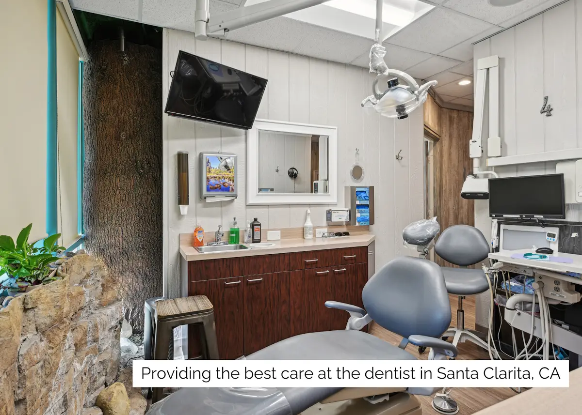 Waiting area at Three Two Three Dentistry, Santa Clarita, Santa Clarita