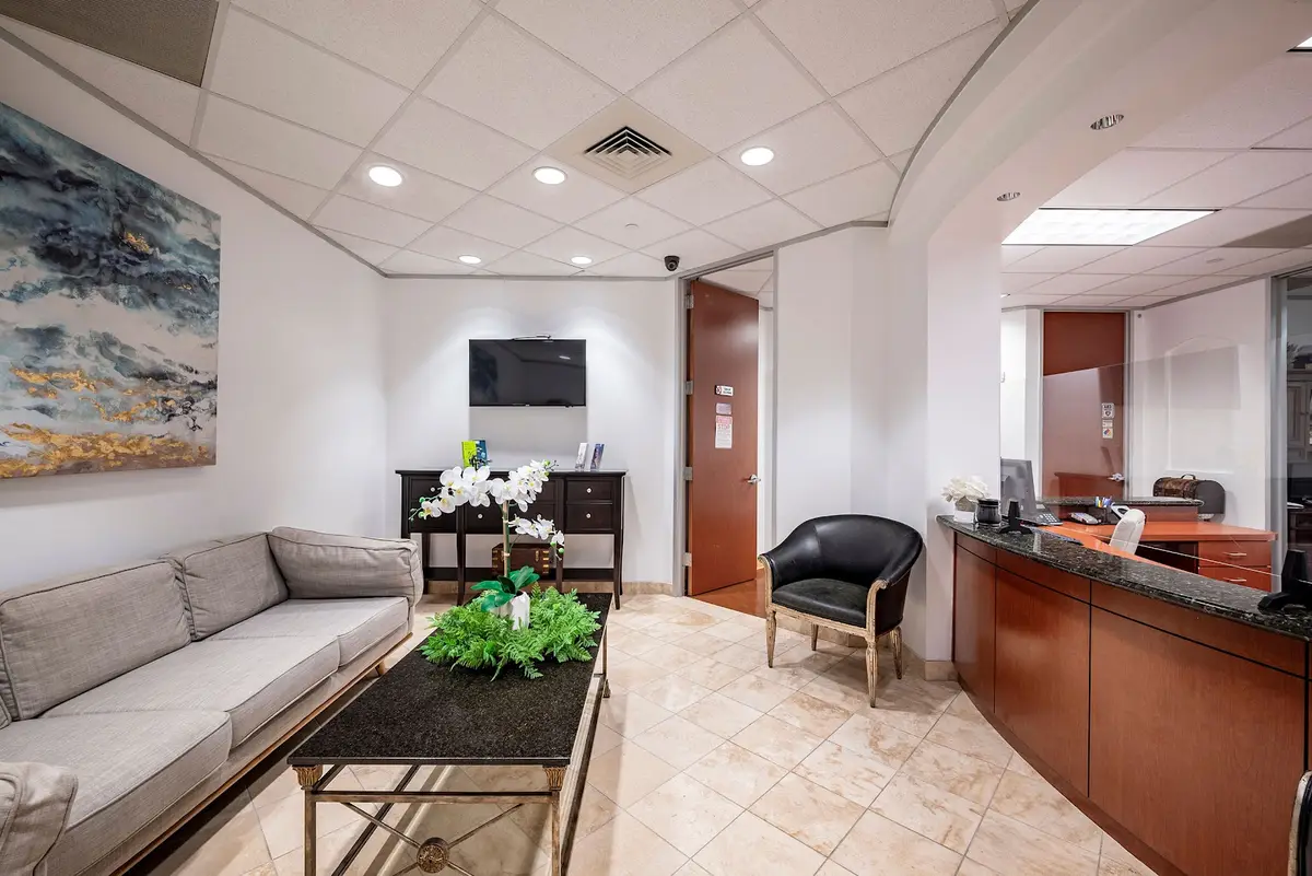 Waiting area at TOOTH No.7 Dentist at Memorial, Memorial, Houston