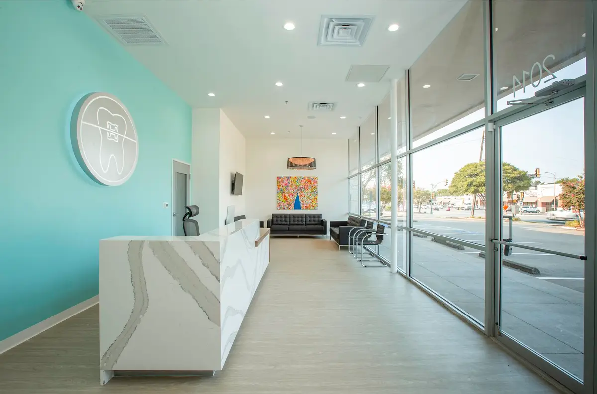 Front entrance of Top Smile Orthodontics - LAKEWOOD, Lakewood, Dallas