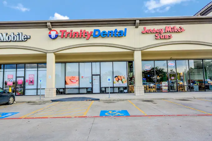 Front entrance of Trinity Dental Centers - Channelview, Northeast Houston, Houston