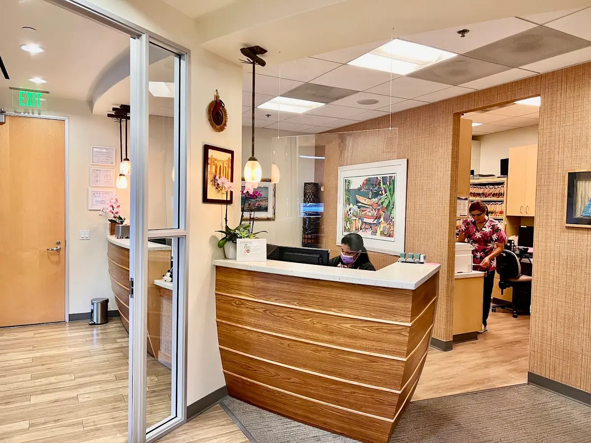 Reception at Turley Orthodontics & Pediatric Dentistry, Hawthorne, Hawthorne