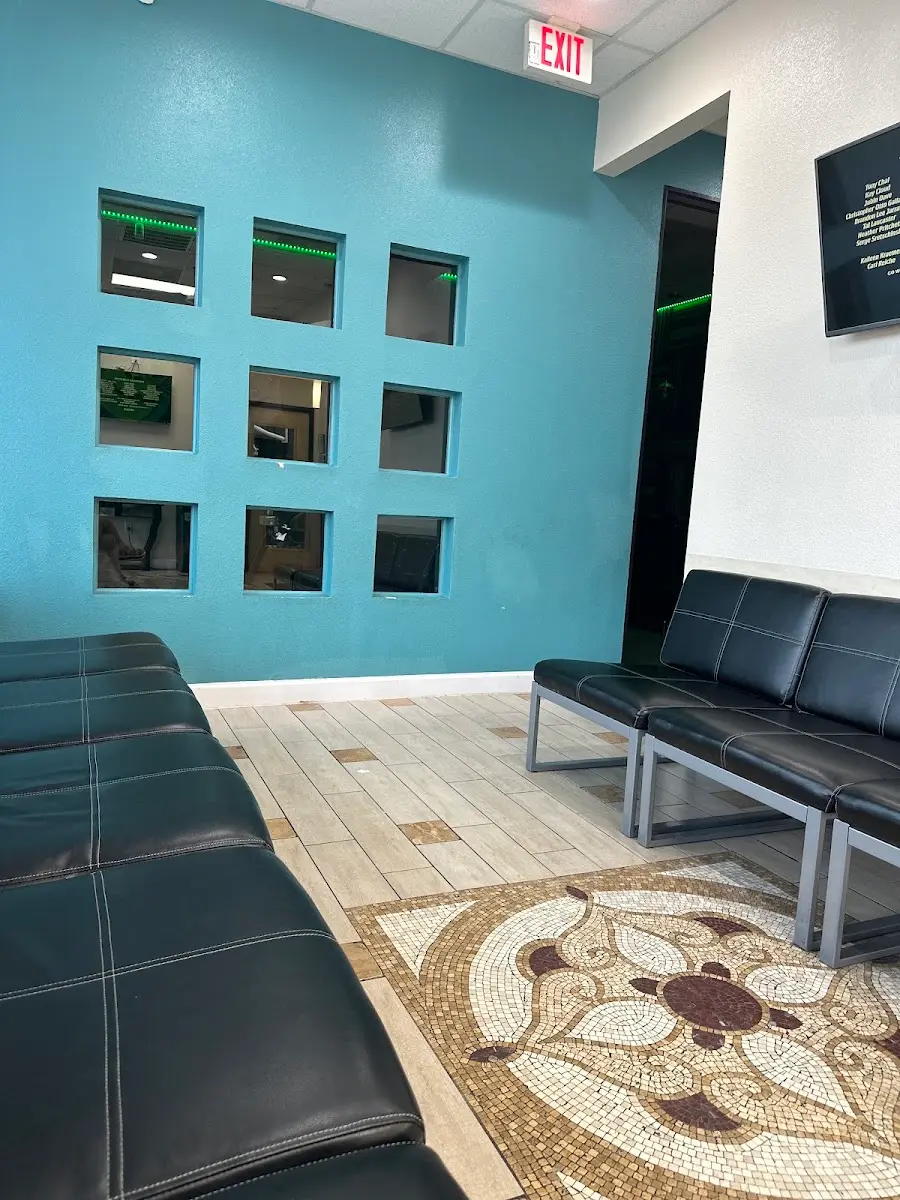 Waiting area at Udental, Pleasant Grove, Dallas