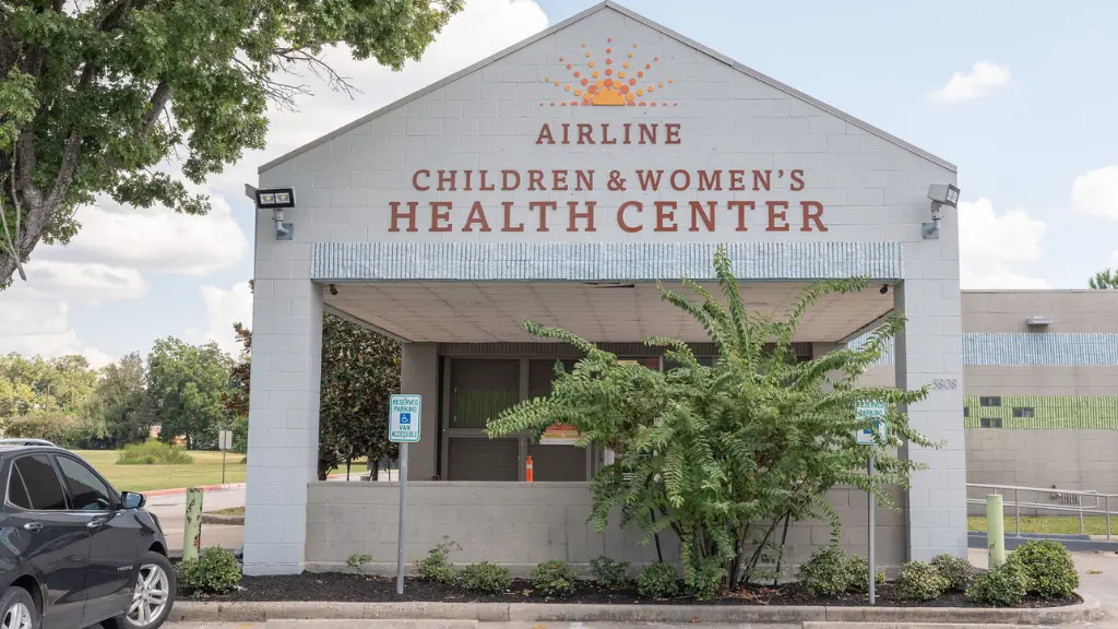 Waiting area at Vecino's Airline Children & Women's Health Center, Northside Houston, Houston