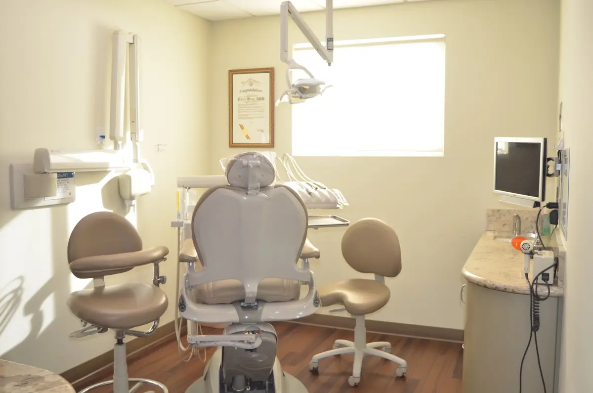 Treatment room at Wang Tony C DDS, Echo Park, Los Angeles