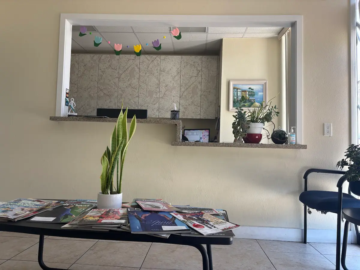 Waiting area at Washington Dental Group, Pasadena, Pasadena