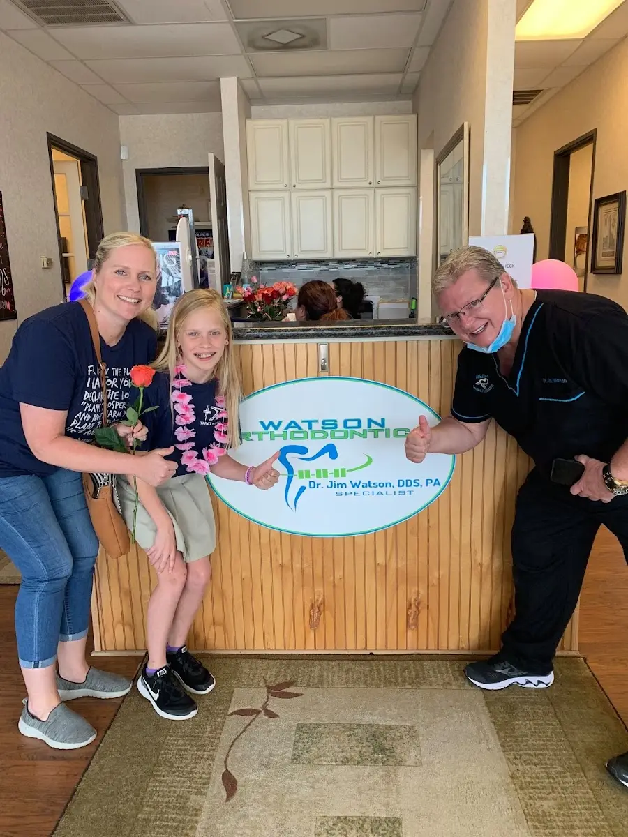 Reception at Watson Orthodontics, Willowbrook, Houston