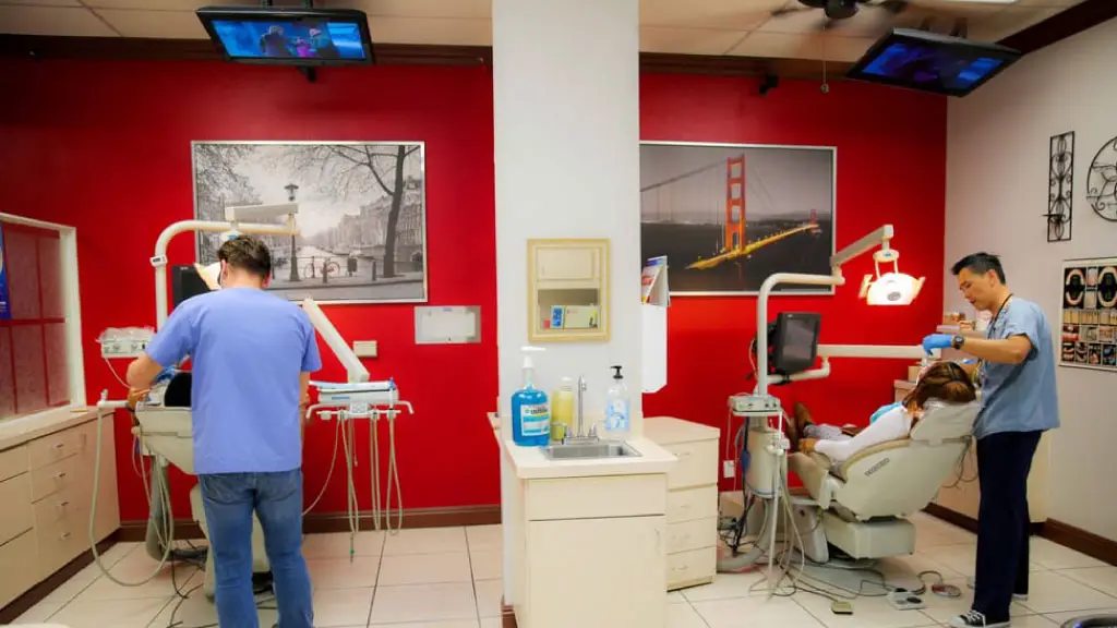 Waiting area at West Dental, Long Beach, Long Beach