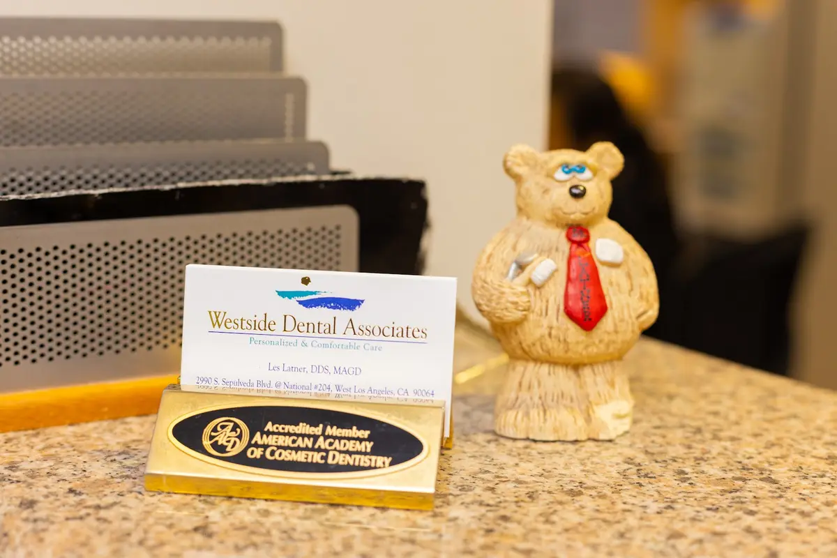 Reception at Westside Dental Associates - Les Latner, DDS, West Los Angeles, Los Angeles