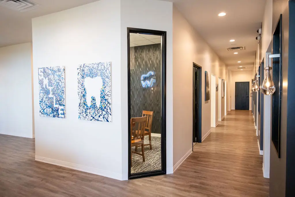 Waiting area at Westview Dentistry, Hulen, Fort Worth