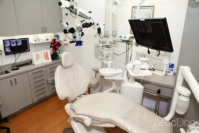 Waiting area at Westwood Dental Smiles, Westwood, Los Angeles