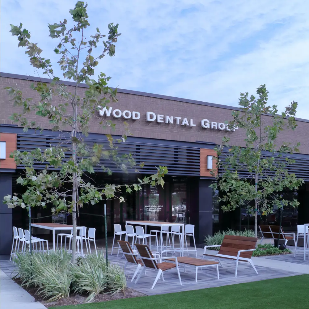 Waiting area at Wood Dental Group: Natalie A. Wood, DDS, Greenspoint, Houston