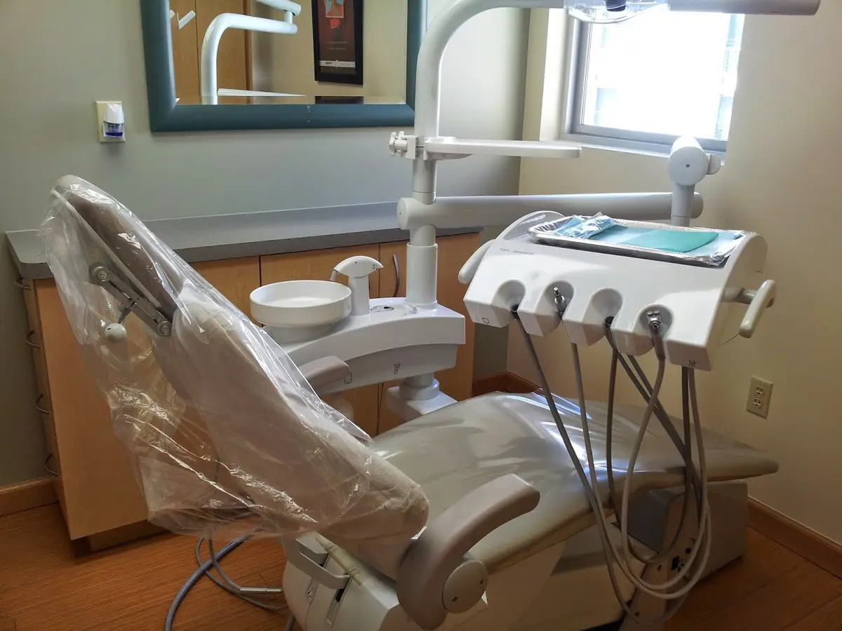 Reception at Woodside Dental, Westwood, Los Angeles
