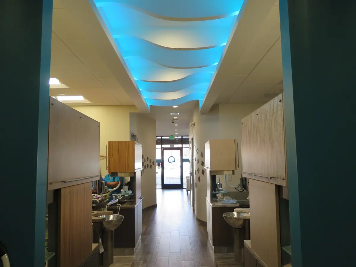Waiting area at ZenDental - Alessandra Raschkovsky, DDS, Downtown LA, Los Angeles